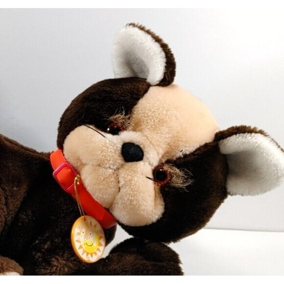 Commonwealth Sunburst Pets 1983 Brown Beige Cat Kitty Plush 14" Very  Rare - Picture 2 of 6